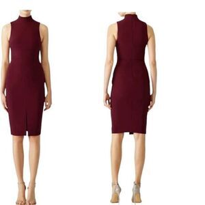 #124 CLAAIQUES ENTIER fitted sheath dress